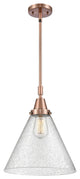 Innovations Lighting 447-1S-AC-G44-L Cone 1 Light 12" Mini Pendant