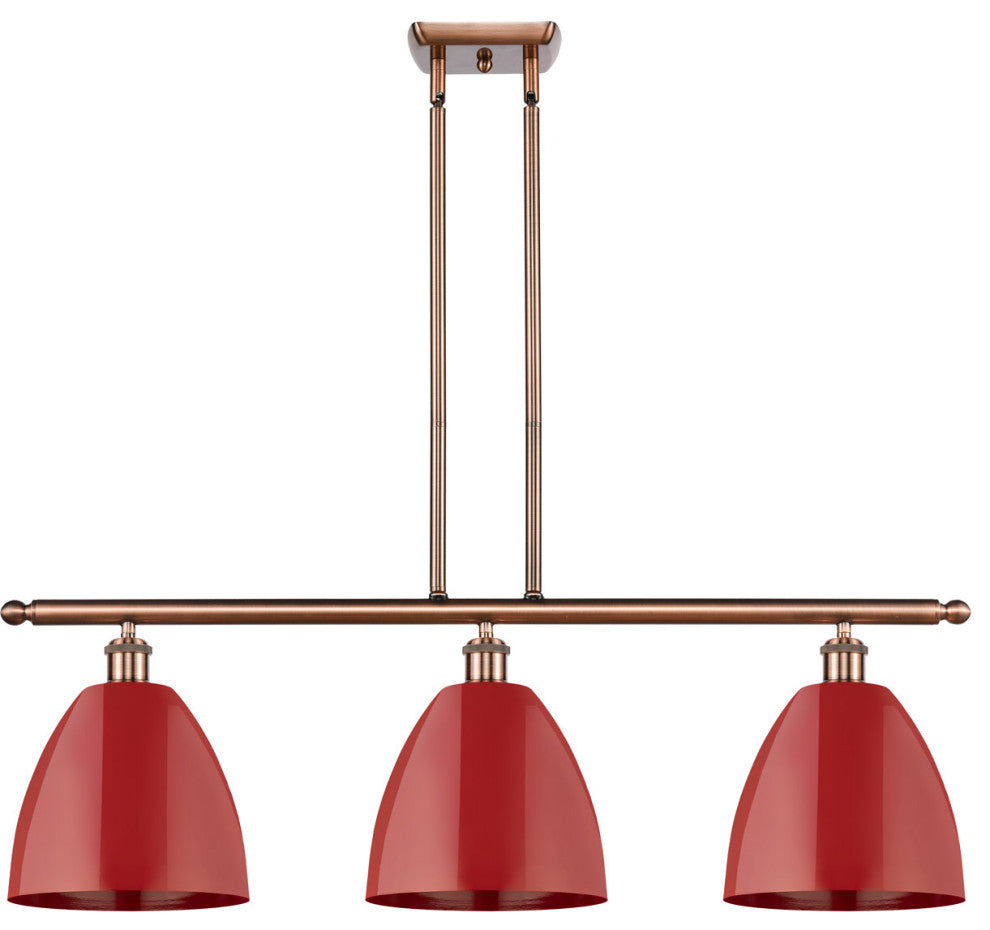 Innovations 516-3I-AC-MBD-9-RD 3 Light Island Light, Antique Copper