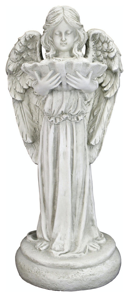 Tranquil Guardian Angel Statue
