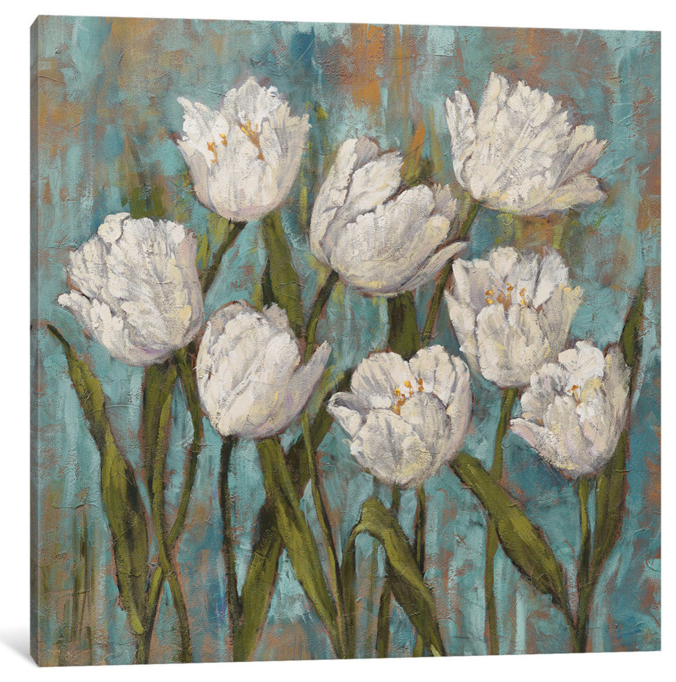 "Jenny''s Garden II" by Brian Francis, Canvas Print, 26"x26"