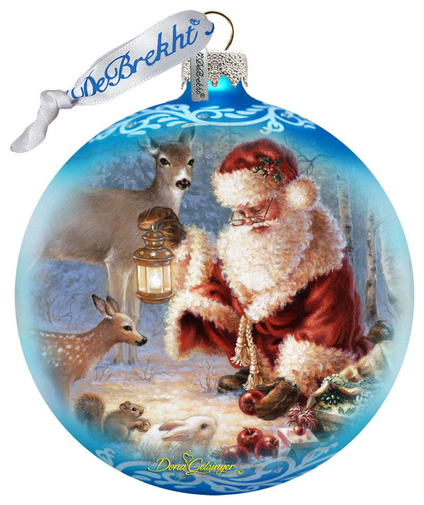 Abundance of Joy Glass Ornament by D. Gelsinger Christmas Decor