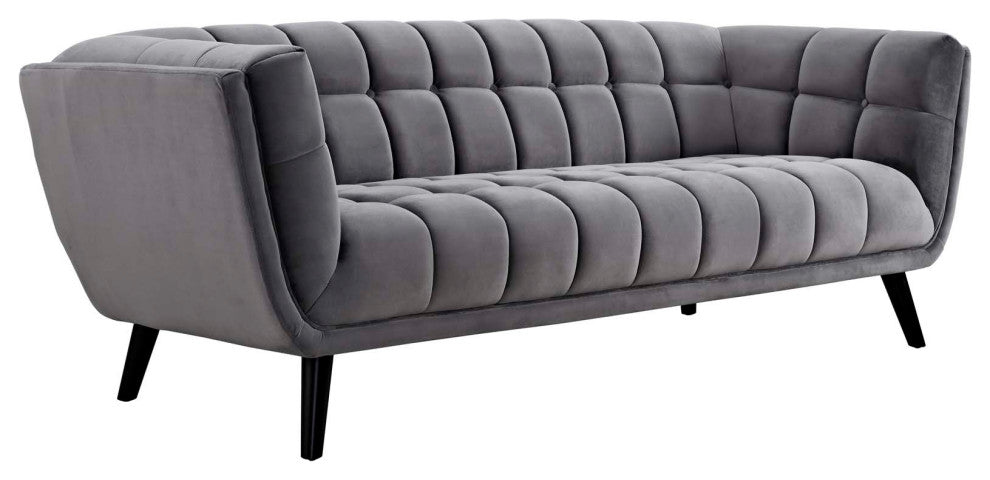 Bestow 3 Piece Velvet Sofa Loveseat And Armchair Set