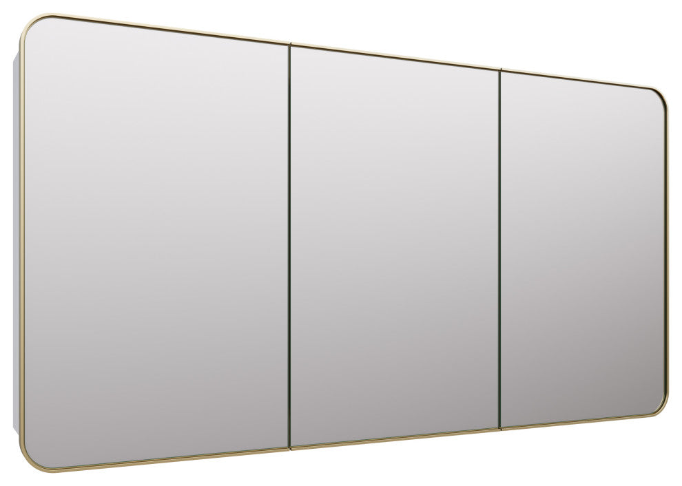 Medicine Cabinets, Satin Brass