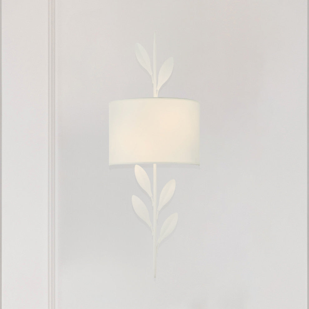 Crystorama Lighting Group 501 Broche 2 Light 24" Tall Wall Sconce - Matte White