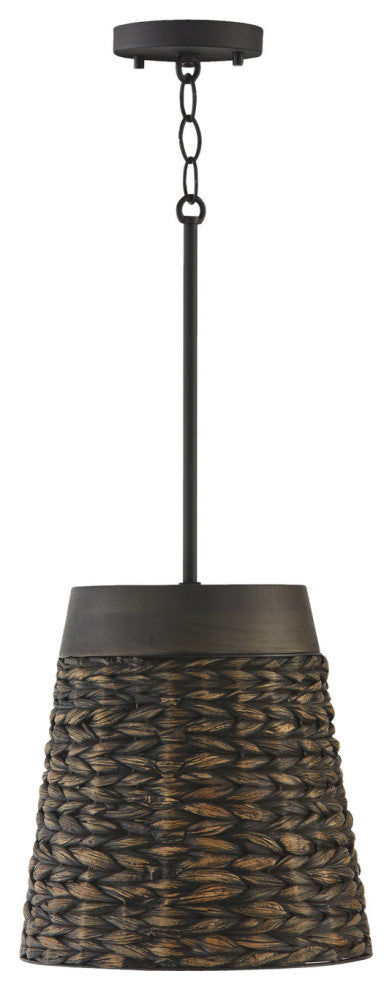 Capital Lighting, 343911CW, 12"Wx12"H 1-Light Small Pendant