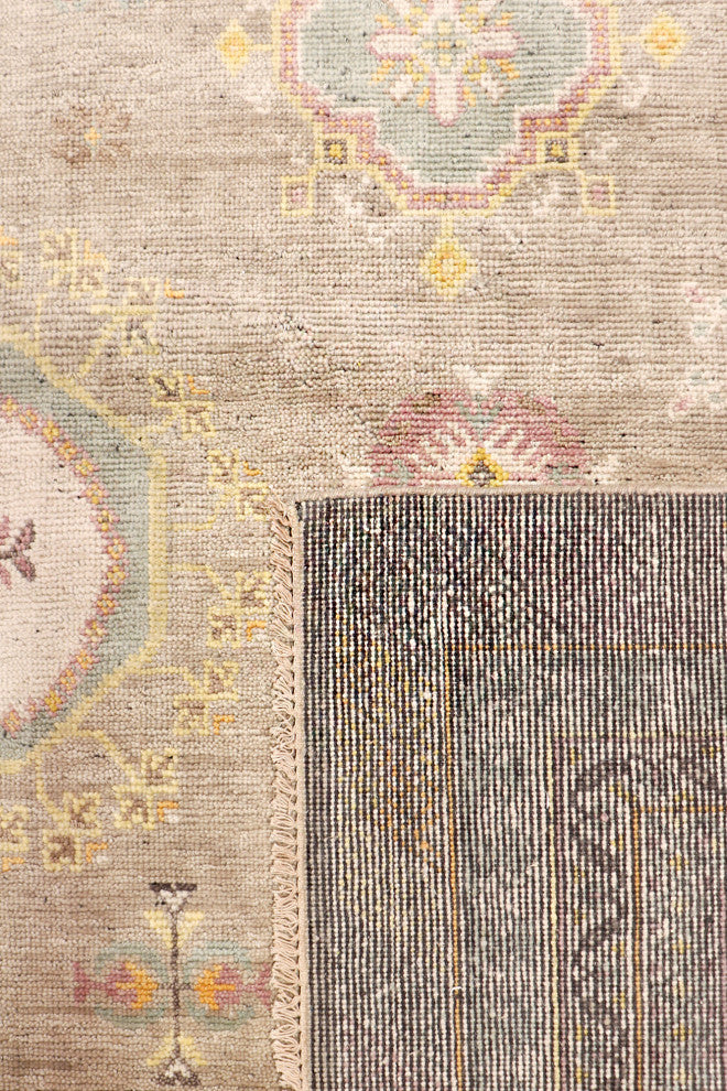 Pasargad Home Khotan Collection Hand-Knotted Camel Wool Area Rug, 12'x18'