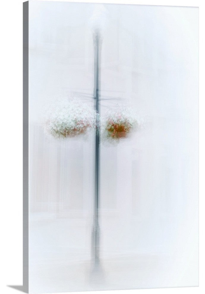 "Flower Baskets II" Wrapped Canvas Art Print, 16"x24"x1.5"