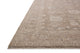 Chris Loves Julia x Loloi Louisa Taupe / Ivory 9'-6" x 9'-6" Round Area Rug