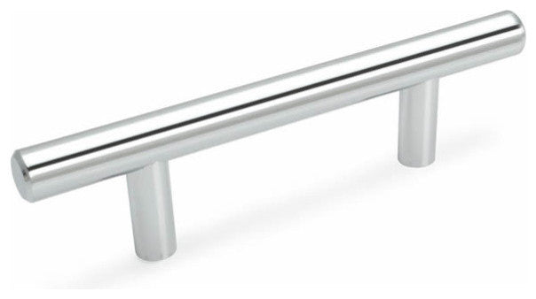 Cosmas 305-030CH Polished Chrome 3"� CTC (76mm) Euro Bar Pull [25-PACK]