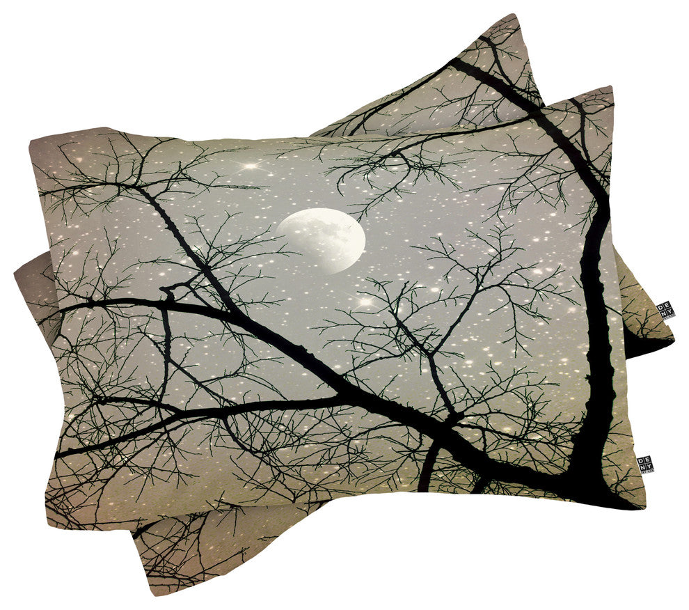 Deny Designs Shannon Clark Silver Sky Pillowcase