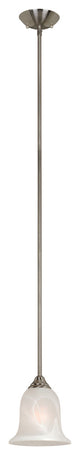 Saturn Satin Nickel Mini-Pendant Light: 54-3892