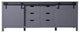 Marsyas 84" Vanity Cabinet Only, Dark Grey