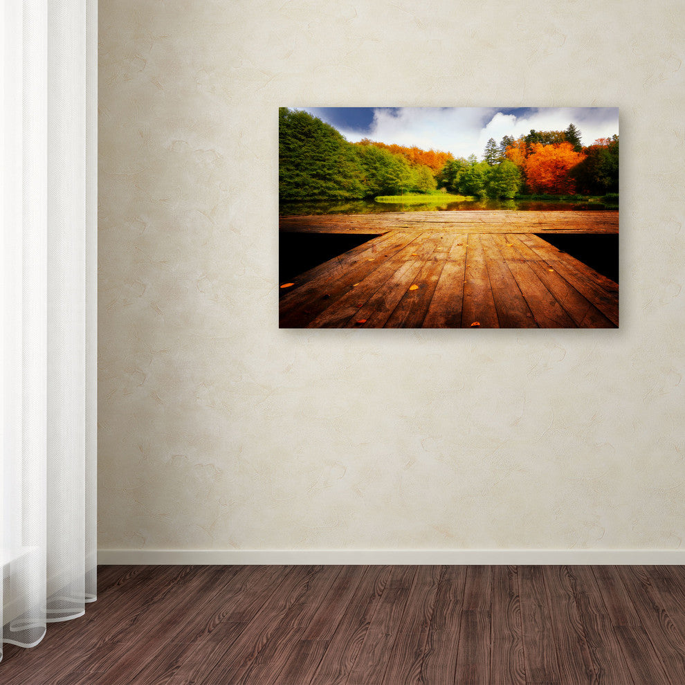 'October' Canvas Art by Philippe Sainte-Laudy