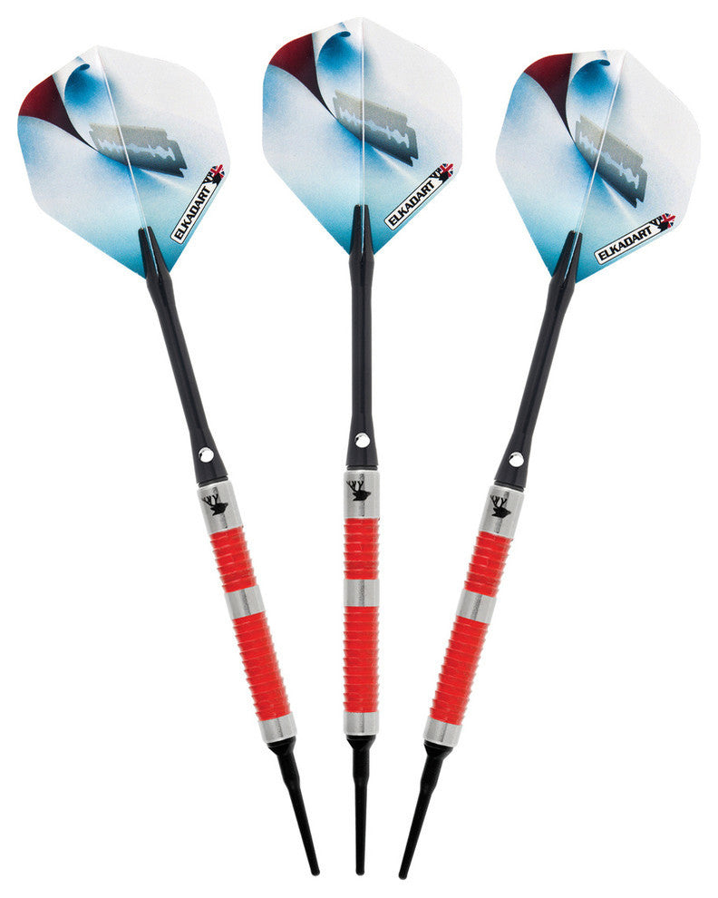 Elkadart Razor Tungsten Soft Tip Darts #1 Barrel Style, 18 Grams, 21-2329-18
