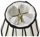 Black Eggshell Chandelier Clip-On Premium Lampshade 3"x5"x4.5"