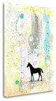 "Horse Barn" By Sarah Ogren, Giclee Print on Gallery Wrap Canvas, Ready to Hang