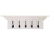 Wall Coat Rack Fancy Mantel Coat Rail 36" With Crown Molding