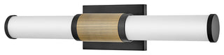 Hinkley Zevi Large Led Vanity, Black