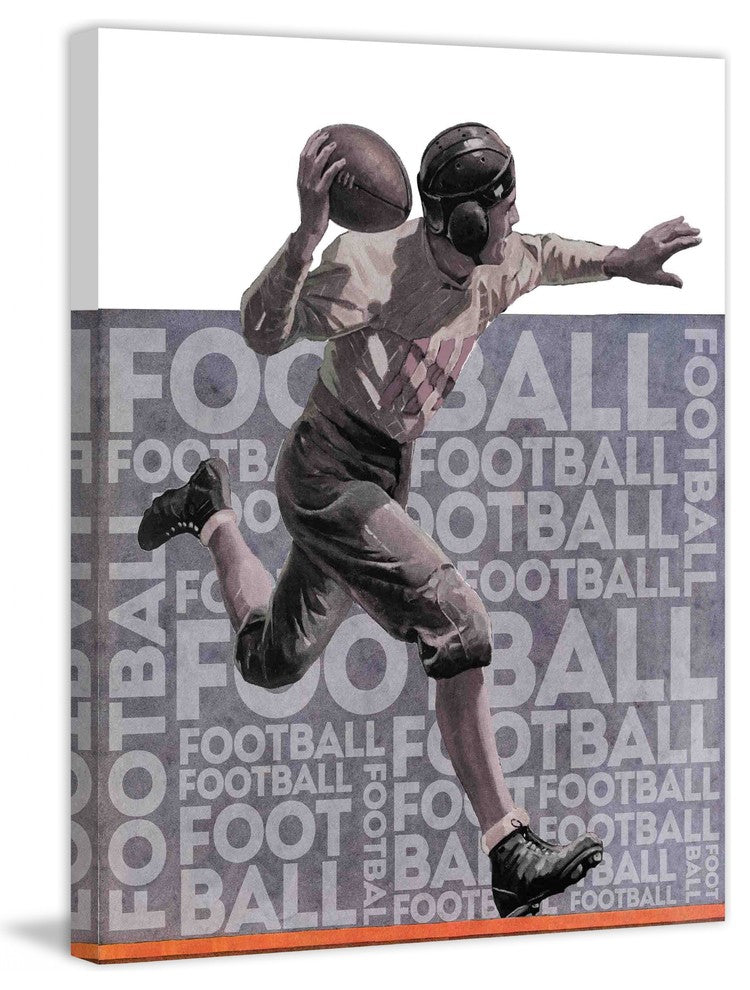 "Quarterback Pass Alternative Version 2" Artwork by Maurice Bower