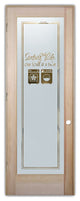 Laundry Door - Sorting Out Life Washer Dryer - Douglas Fir (stain grade) -...