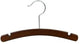 Walnut Wooden Baby Hanger 10", Set of 25