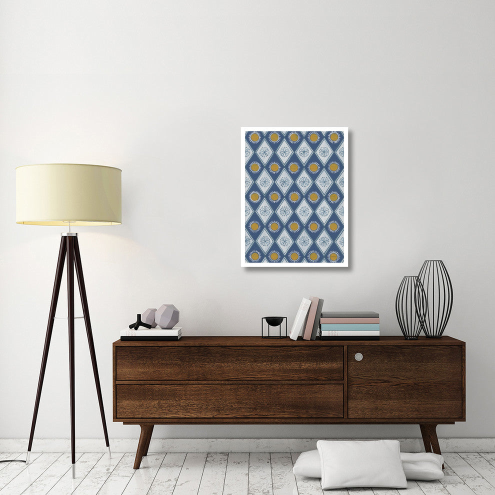 "Sunny Designs I" Digital Paper Print by Kathrine Lovell, 26"x34"