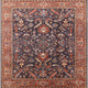 Ahgly Company Indoor Square Mid-Century Modern Area Rugs, 3' Square