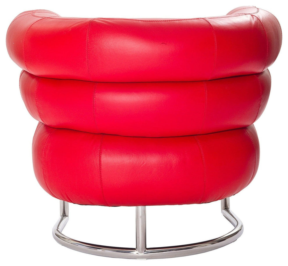 Modern Contemporary Living Room Armchair Red