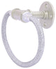 Pipeline Towel Ring with Stainless Steel Braided Ring, Satin Nickel
