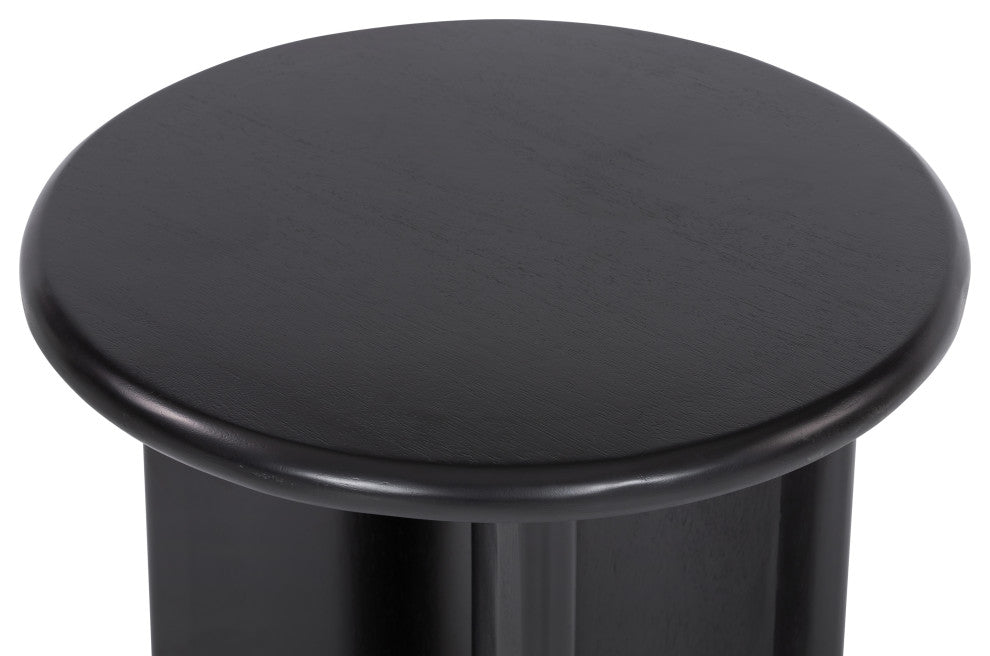 Paden End Table-Aged Black Acacia