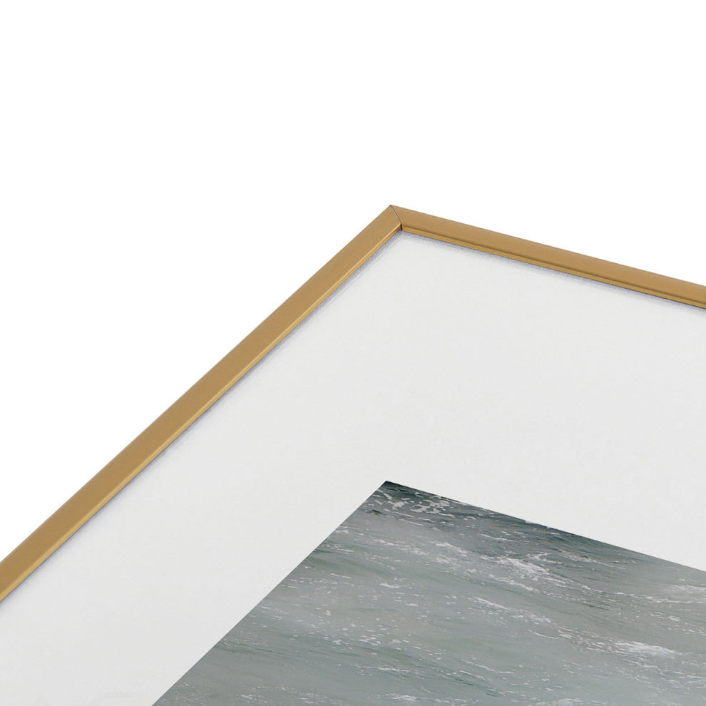 LBTOMA Scoop Metal Framed Art Print