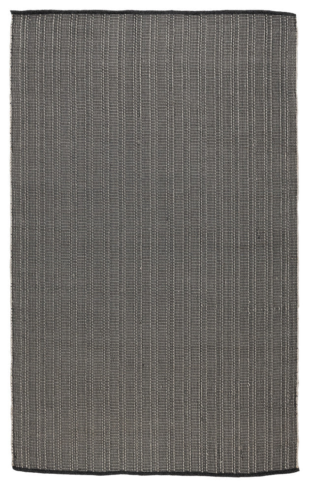 Charlevoix Indoor Outdoor Charcoal Accent Rug by Kosas Home