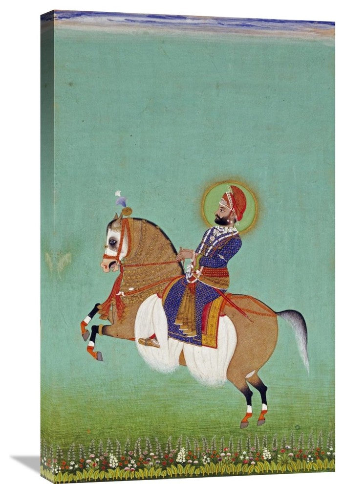 "Equestrian Portrait of Maharana Sarup Singh" Artwork