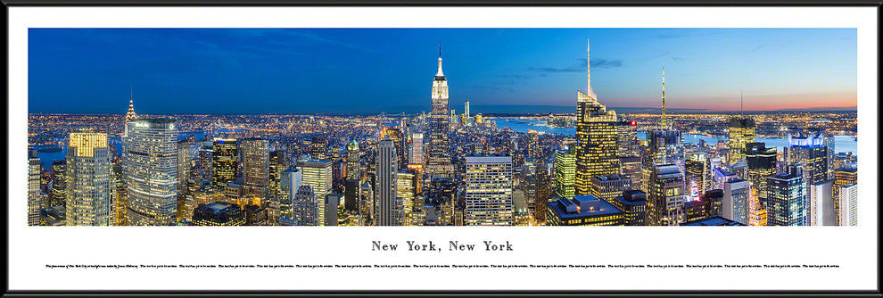 New York, New York, Standard Frame