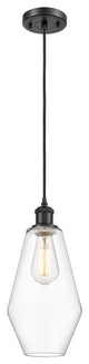 Innovations 516-1P-BK-G652-7 1-Light Mini Pendant, Matte Black