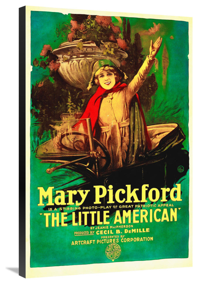 "The Little American" Stretched Canvas Giclee by Hollywood Photo Archive, 24x36"