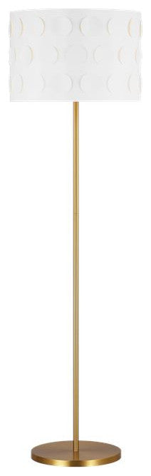Generation Lighting, KST1011BBS1, Floor Lamp, Burnished Brass