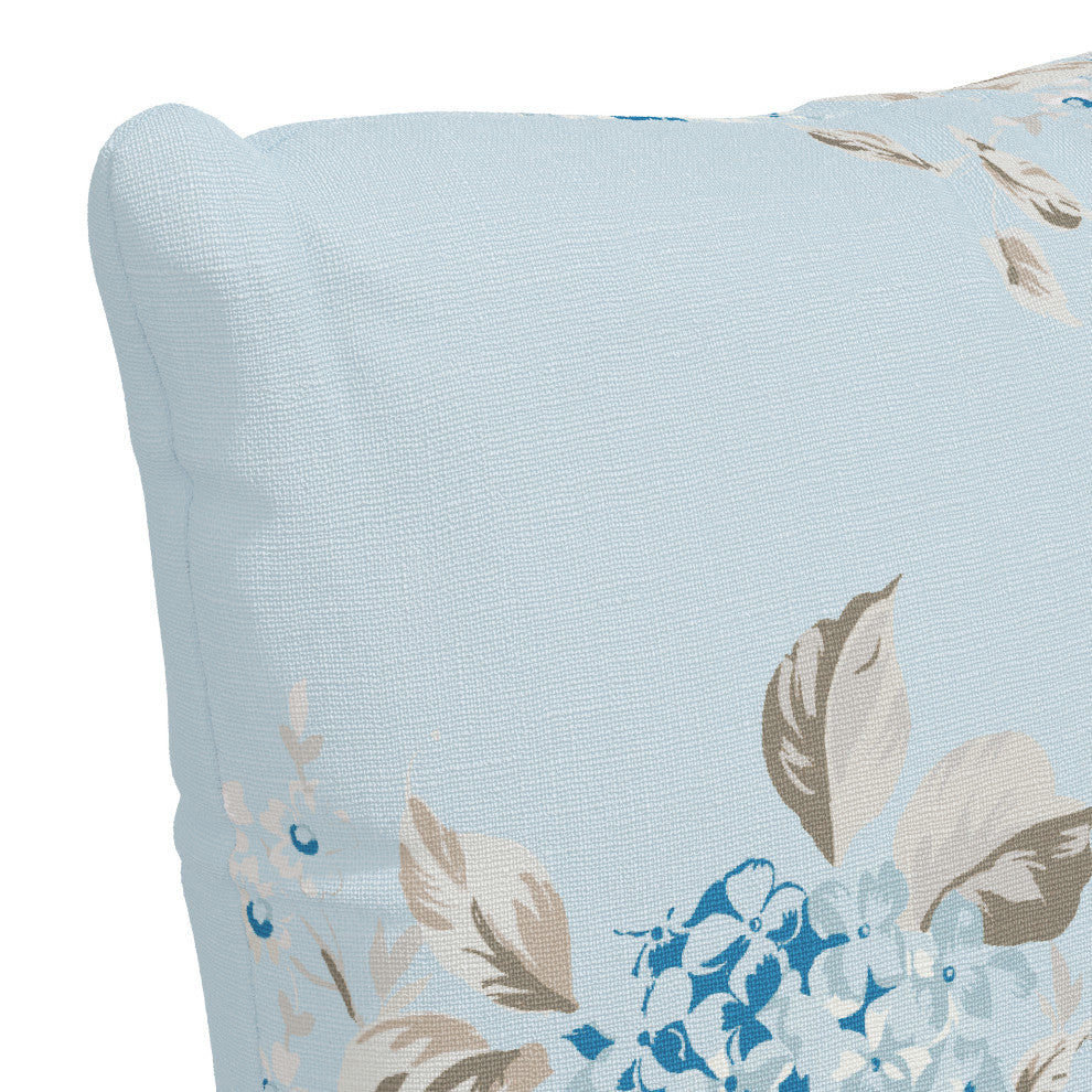 Rachel Ashwell 20" Decorative Pillow - Feather Insert, Sc Berry Bloom, Sc Berry