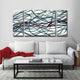 Ready2HangArt 3-piece ''Scarlett Ribbon'' by Normanyatt Jr. Art