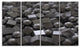 Balls and Cubes 3D Design, Abstract Canvas Art Print, 48"x28", 4 Panels