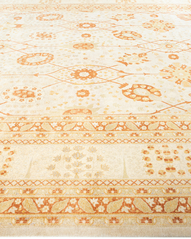 MOGUL, Hand Knotted Area Rug 12' 3" X 9' 4"