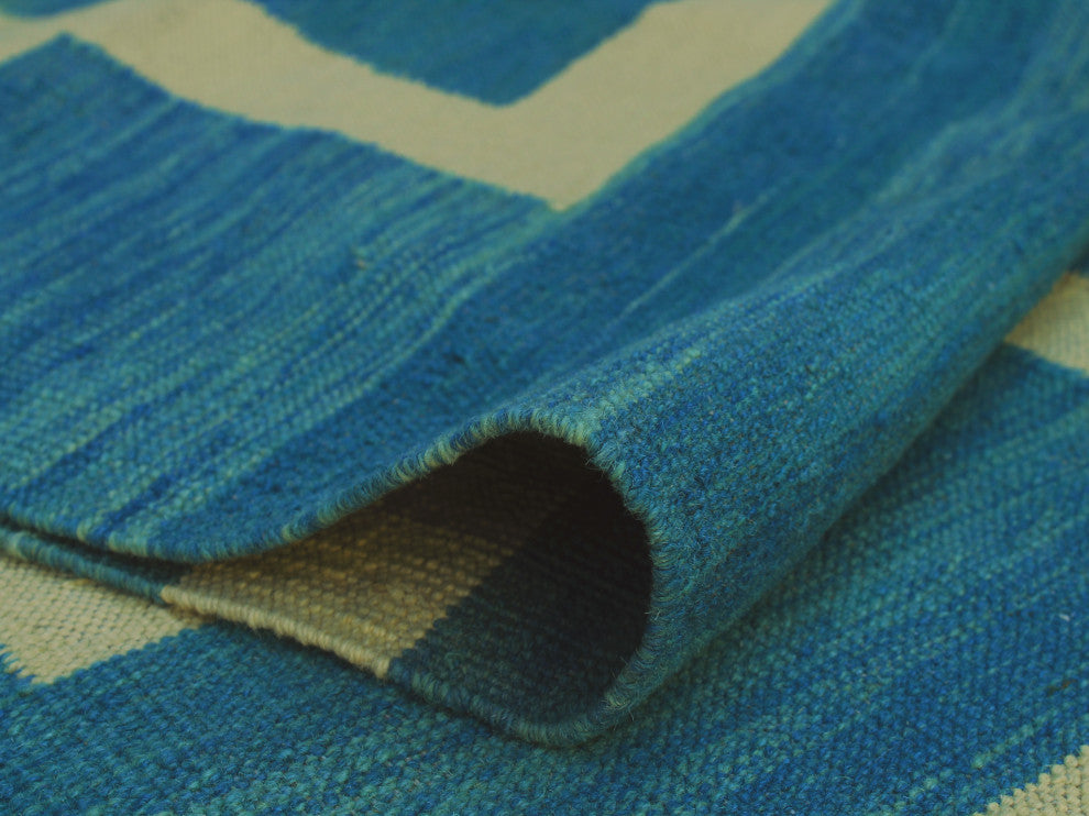 Winchester Kilim Ulbala Blue Rug
