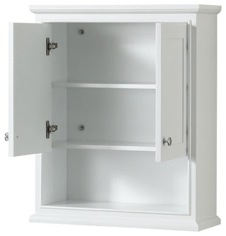 Deborah Over-the-Toilet Wall-Mounted Storage Cabinet in White