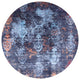 Ahgly Company Indoor Round Mid-Century Modern Area Rugs, 7' Round