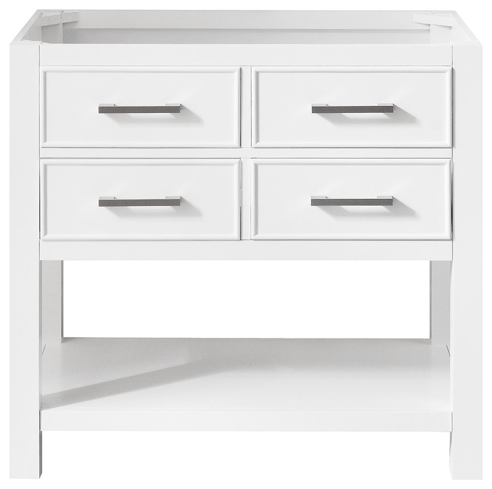 Avanity Brooks 36" Vanity Only, White Finish