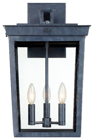 Belmont 3 Light Graphite Outdoor Wall Mount