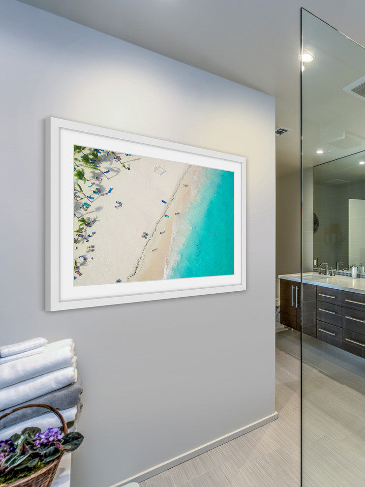"Shoreline" Framed Painting Print
