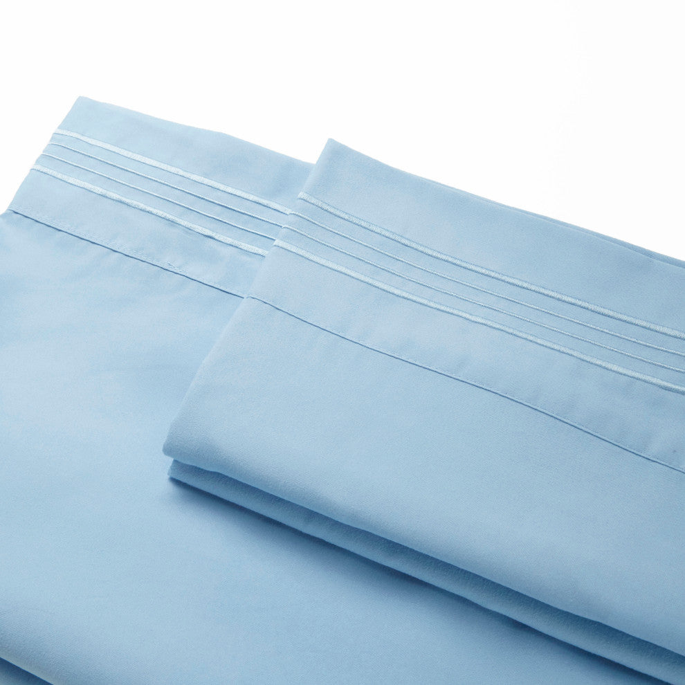 Linum Home Textiles 1800 TC Brushed Microfiber Standard Pillowcase (2PC Set)
