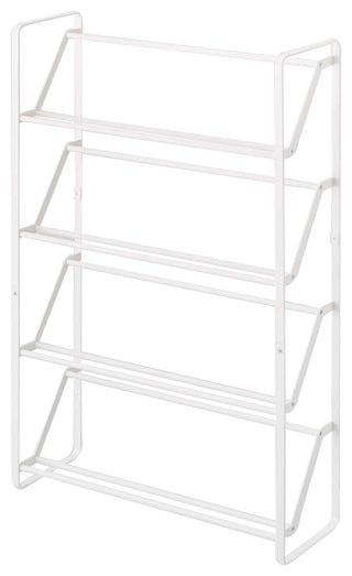 Frame Slim Shoe Rack, White