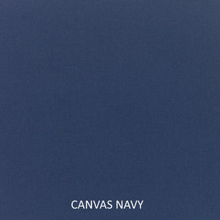 Sunbrella Navy Blue With Jockey Red Outdoor Bench Cushion 37-48", Corded